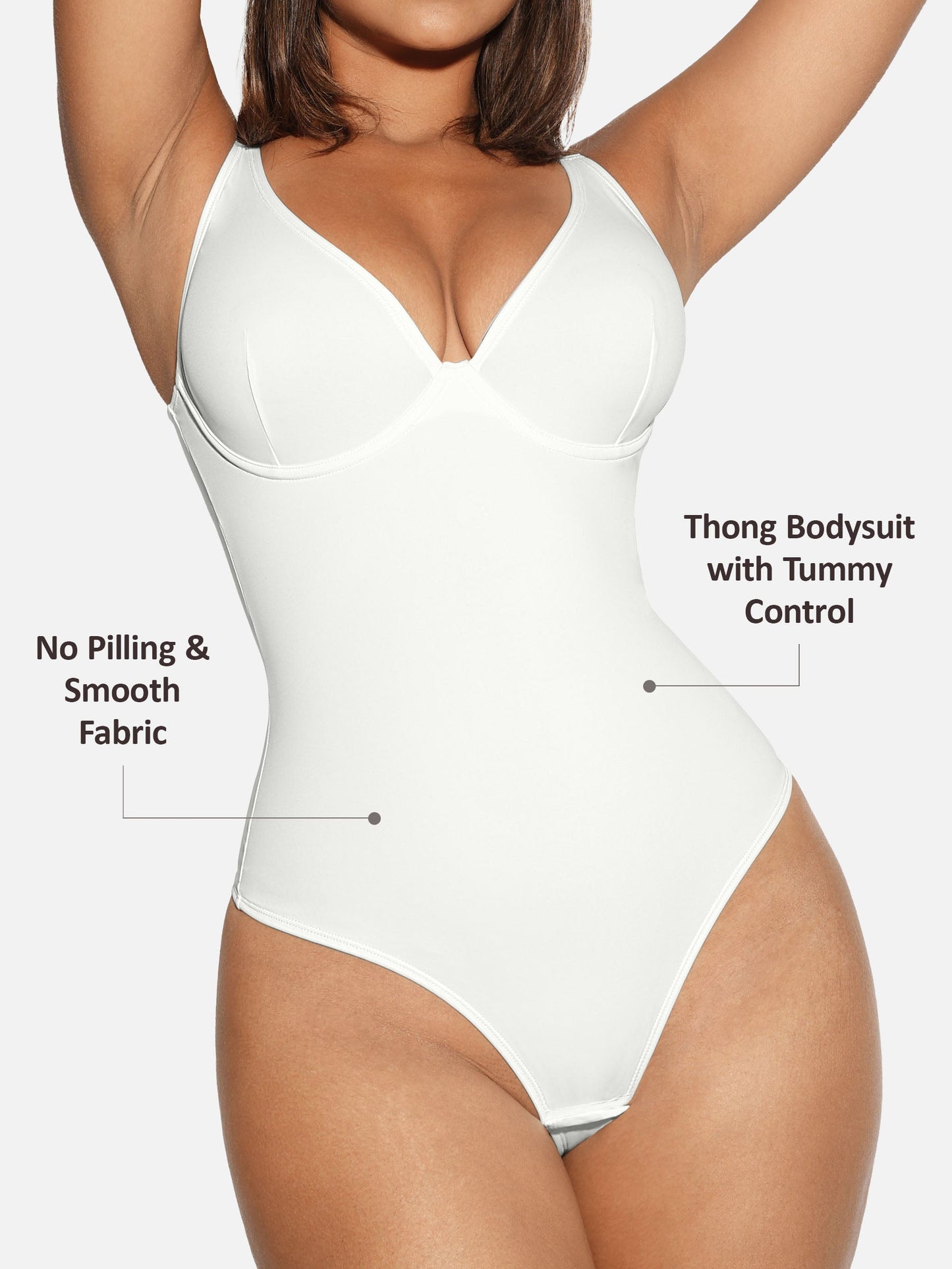 Selucy™ SculptLace V Bodysuit