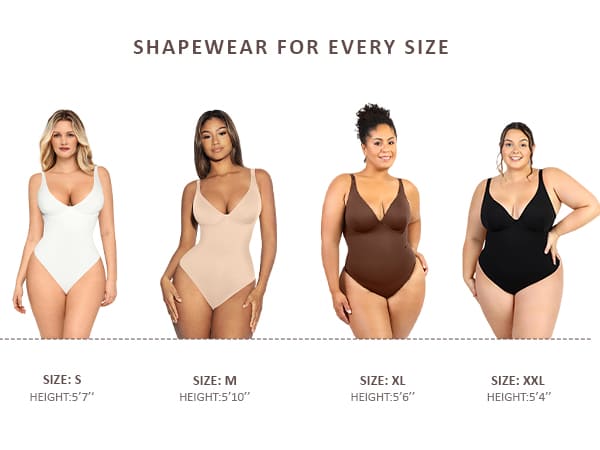 Selucy™ SculptLace V Bodysuit