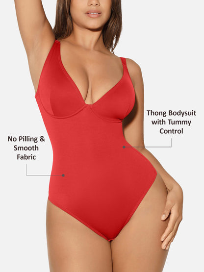 Selucy™ SculptLace V Bodysuit