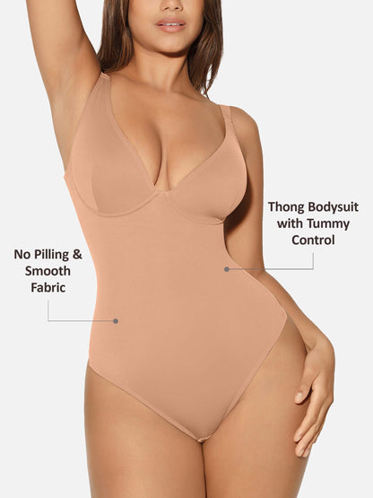 Selucy™ SculptLace V Bodysuit