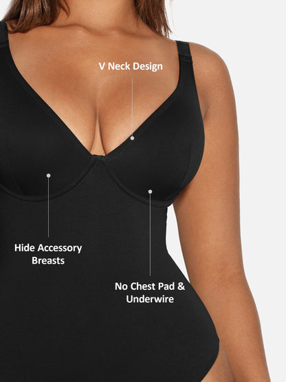 Selucy™ SculptLace V Bodysuit