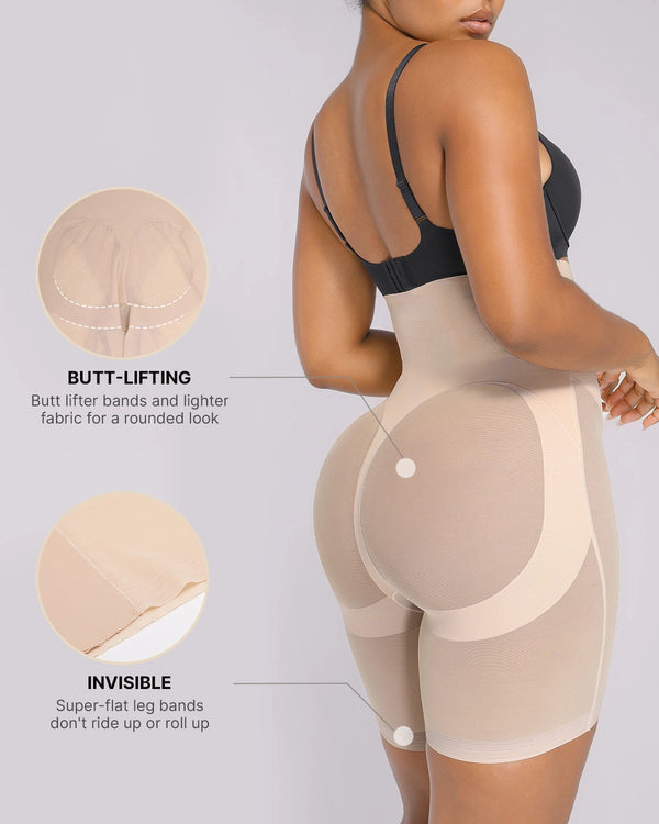 Selucy™ High-Waisted Mid Thigh Short