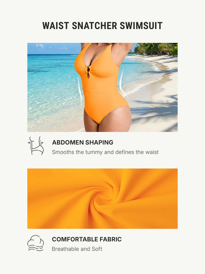 Selucy™ - Ruched Sculpting Swimsuit