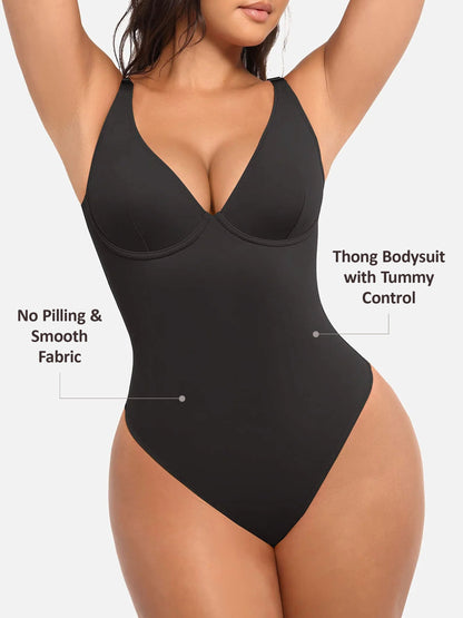 Selucy™ SculptLace V Bodysuit