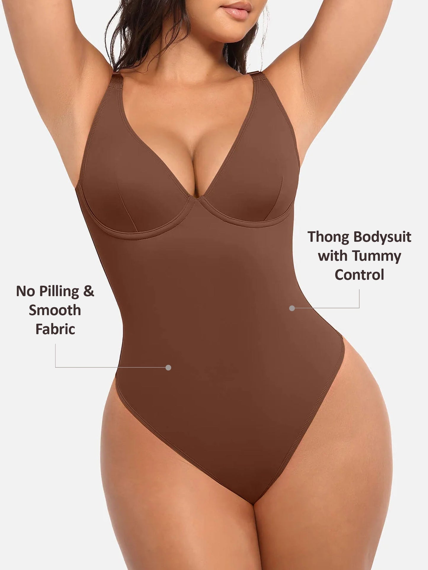 Selucy™ SculptLace V Bodysuit