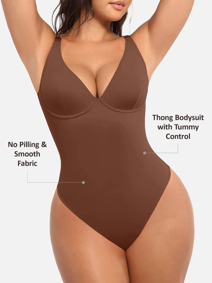 Selucy™ SculptLace V Bodysuit