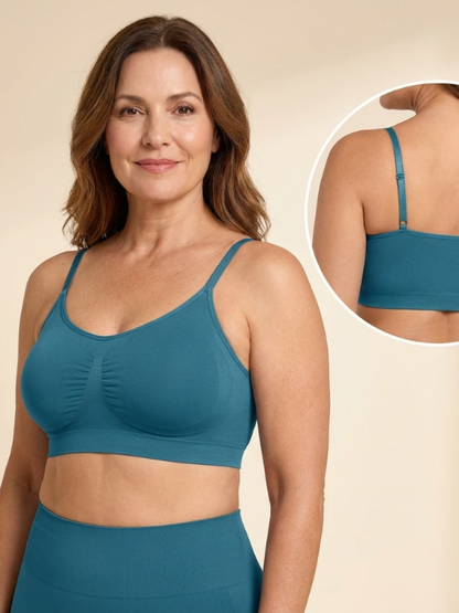 Selucy seamless contour bra blue for women