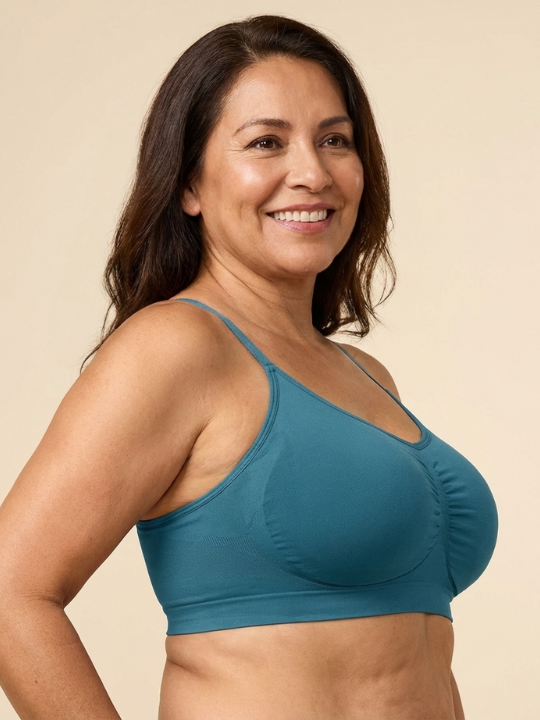 Selucy seamless contour bra turqoise for women