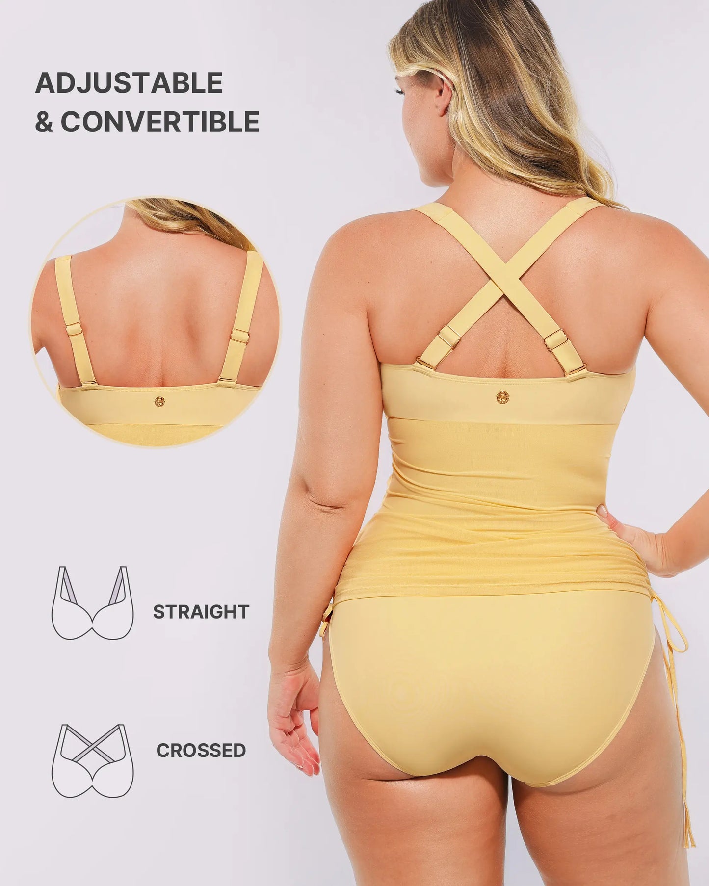 Selucy™ All-In-One Mesh Wrap Shaping Swimsuit