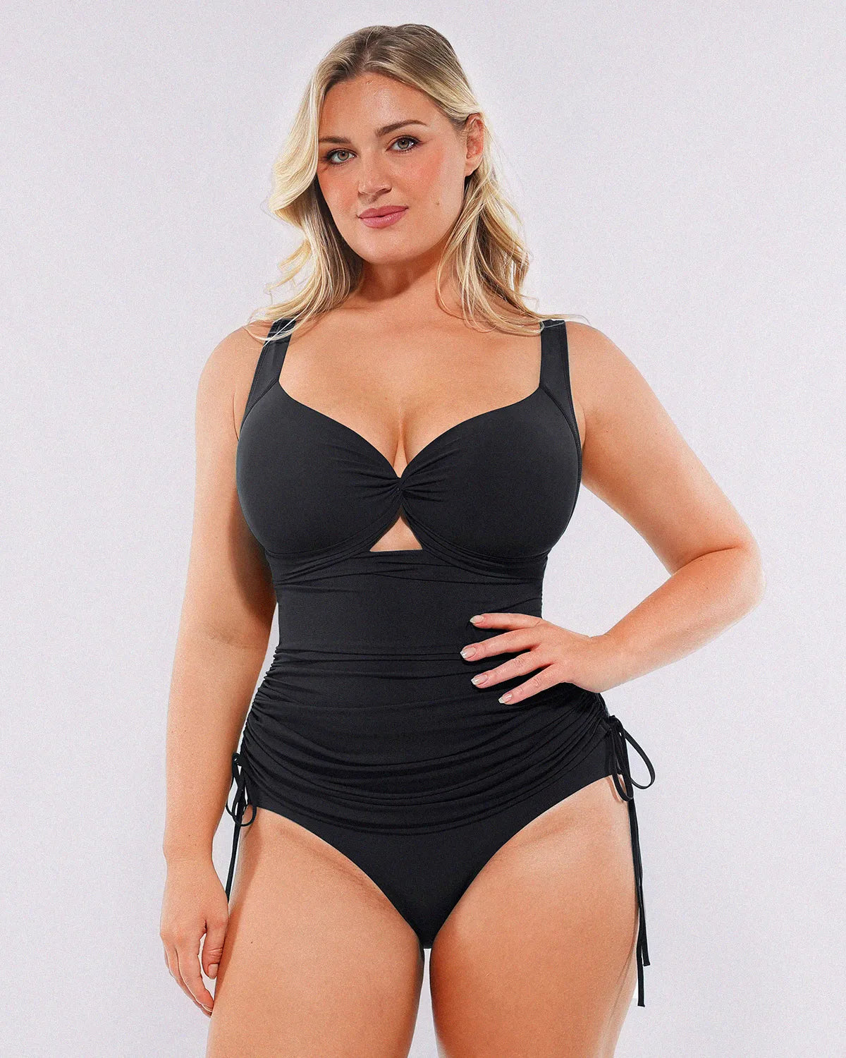 Selucy™ All-In-One Mesh Wrap Shaping Swimsuit