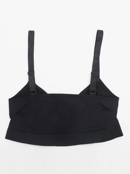 selucy seamless strapless contour bra black for women